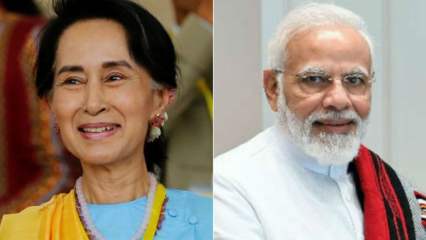 மியான்மர் நாடாளுமன்ற தேர்தலில் ஆளும் கட்சி வெற்றி.. ஆங் சான் சூகிக்கு பிரதமர் மோடி வாழ்த்து