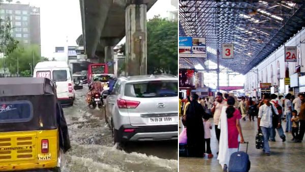 சென்னை புறநகர்களில் வடியாத வெள்ளம்.. அடுத்தடுத்து மழையும் வருது.. சொந்த ஊர் செல்லும் மக்கள்