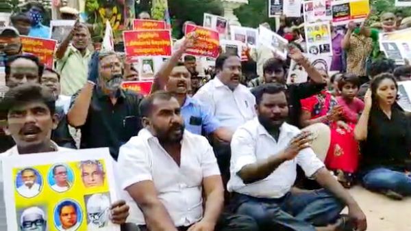 கர்நாடகாவை போல தமிழ்நாடு தனி கொடியுடன் தமிழ்நாடு நாள் கொண்டாட்டம்- பெரியாரிய உணர்வாளர்கள் கைது