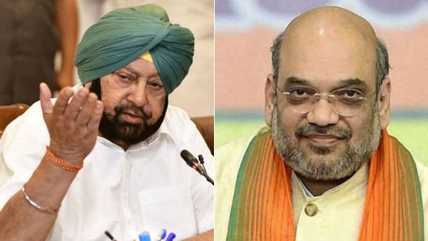 விவசாயிகள் போராட்டத்தை சீக்கிரம் முடிங்க... அமித்ஷாவிடம் அமரிந்தர் சிங் வலியுறுத்தல்!