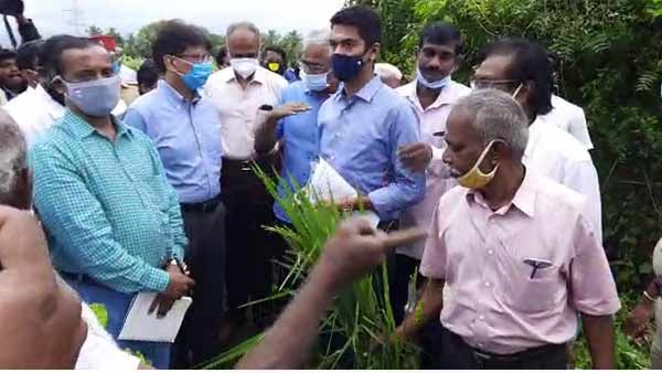 நிவர், புரேவி வெள்ளச் சேதங்கள்... வேலூர்,புதுச்சேரியில் மத்திய குழுவினர் இன்று ஆய்வு