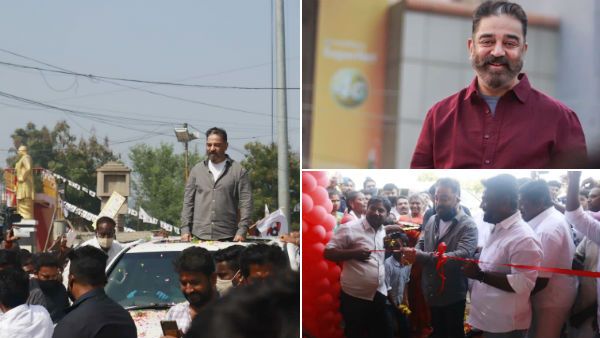 'தேவர் சிலை' முன்பு 'தேவர் மகனுக்கு' வரவேற்பு.. கமல் வருகையால் கலகலத்த உசிலம்பட்டி!