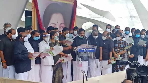 அதிமுக ஆயிரம் காலத்துப்பயிர்... தழைத்து நிற்கும் ஆலமரம் - ஓபிஎஸ் இபிஎஸ் உறுதிமொழி