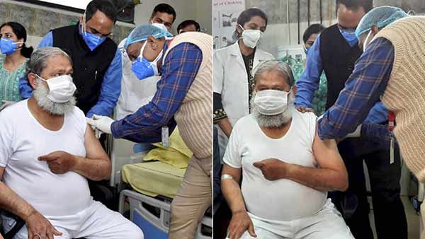 கோவாக்சின் தடுப்பு மருந்து போட்ட ஹரியானா அமைச்சருக்கு கொரோனா வைரஸ்