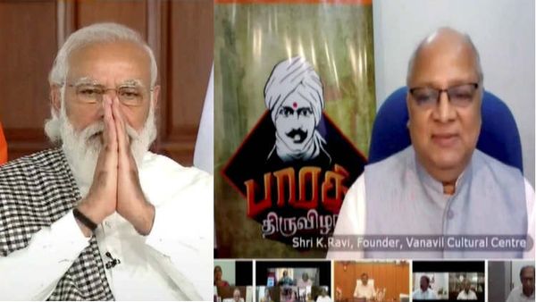 தமிழ் மொழியையும், தாய்நாடான இந்தியாவையும் இரு கண்களாக கருதியவர் பாரதியார்: பிரதமர் மோடி புகழாரம்