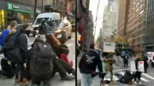 அமெரிக்காவில் சோகம்... போராட்ட கூட்டத்தில் கார் புகுந்தது... பலர் படுகாயம்!