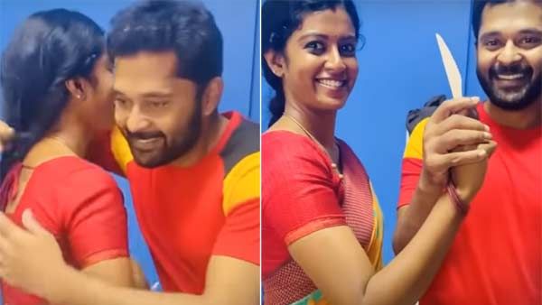 பாரதியுடன் செம ஜாலியாக கண்ணம்மா.. என்னம்மா இதெல்லாம்!