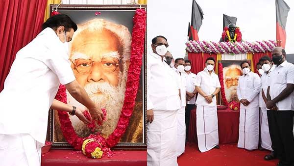 தமிழினத்துக்கு சுயமரியாதைச் சூட்டைக் கிளப்பிய பகுத்தறிவுச் சூரியன் பெரியார்: மு.க.ஸ்டாலின், கனிமொழி