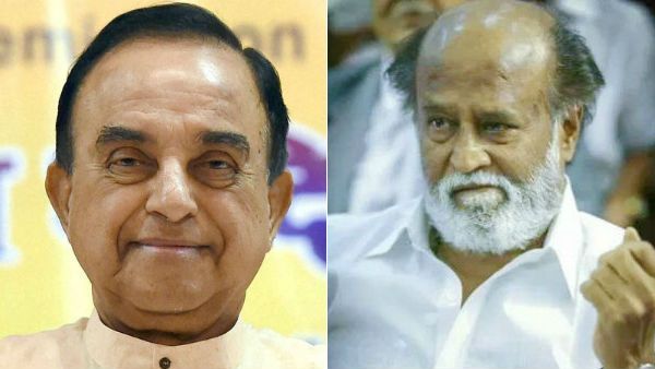 ஸ்ட்ரெயிட்டாக மேட்டருக்கு வந்த சு.சாமி.. ரஜினிக்கும் 