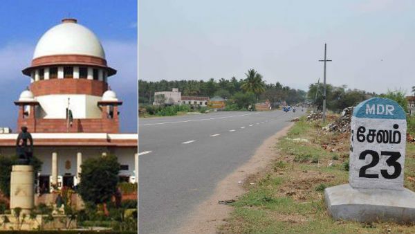 சென்னை-சேலம் 8 வழிச்சாலை திட்டம்- நிலம் கையகப்படுத்த ஹைகோர்ட் விதித்த தடை தொடரும்: உச்சநீதிமன்றம்