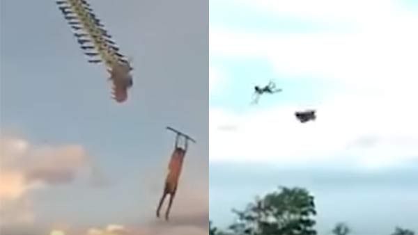 12 வயது சிறுவன்.. அலேக்காக வானில் தூக்கிச் சென்ற ராட்சத காற்றாடி.. பதற வைக்கும் வைரல் வீடியோ!