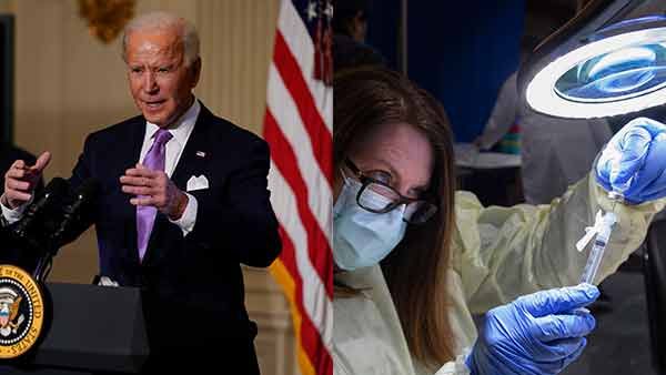 பதவியேற்றவுடன் அதிரடி - கூடுதலாக 200 மில்லியன் டோஸ் கோவிட் தடுப்பூசி வாங்கும் அமெரிக்கா