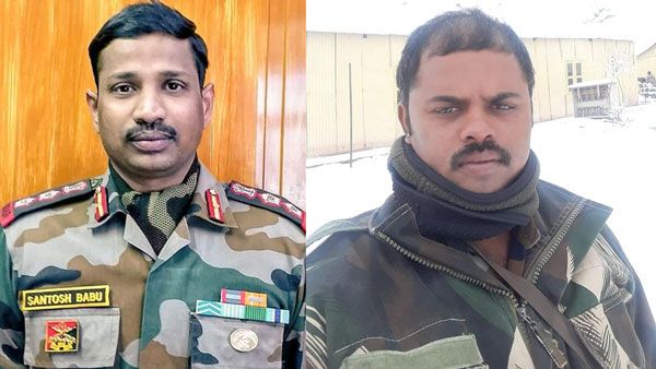 கல்வான்: சீன மோதலில் வீரமரணம்- கர்னல் சந்தோஷ் பாபுக்கு மகாவீர் சக்ரா-தமிழக வீரர் பழனிக்கு வீர் சக்ரா