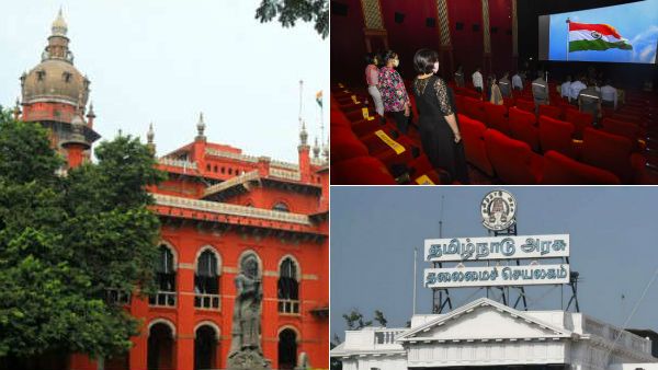 திரையரங்குகளில் 100% இருக்கை- தமிழக அரசின் முடிவுக்கு சென்னை உயர்நீதிமன்றம் அதிரடி தடை