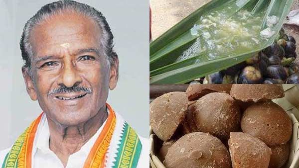 பதநீர் அருந்துவதால் விக்கல், நெஞ்சுகரிப்பு நீங்கும்... ரேஷன் கடைகளில் பனைப் பொருட்கள் -குமரி அனந்தன்