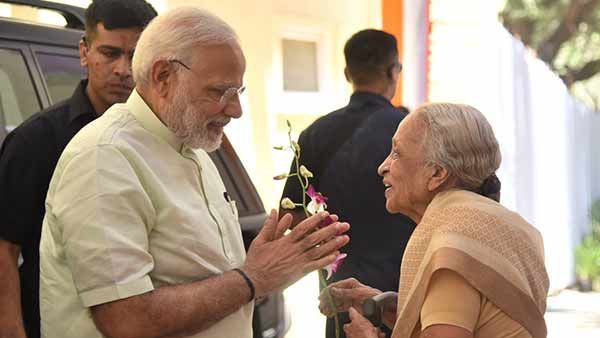 அடையாறு புற்றுநோய் மருத்துவமனை மருத்துவர் வி. சாந்தா மறைவு - பிரதமர் மோடி இரங்கல்