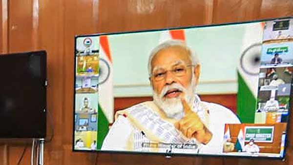 கொரோனா தடுப்பூசி திட்டம்: மாநில முதல்வர்களுடன் பிரதமர் மோடி ஆலோசனை