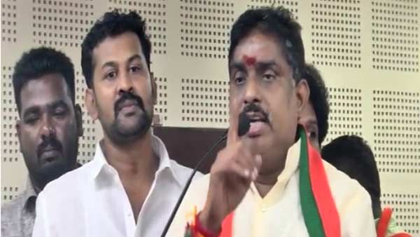 நாராயணசாமியை எதிர்த்து போட்டி... நமச்சிவாயம் ஆவேச பேட்டி