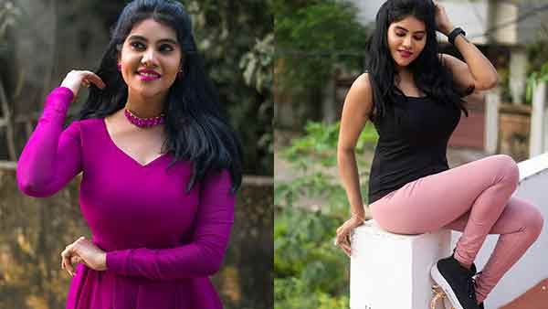 சுவத்து மேல உட்காராதீங்க நிவிஷா.. சூடேறப் போகுது.. சொக்குதே!