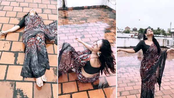 மொட்டை மாடியில்.. மட்ட மல்லாக்க... சிலிர்க்க வைத்த லிசா