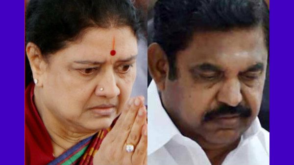 அதே நாள்.. அதே இடம்.. ஒரு பக்கம் சசிகலா.. இன்னொரு பக்கம் எடப்பாடியார்.. நடுவில் 