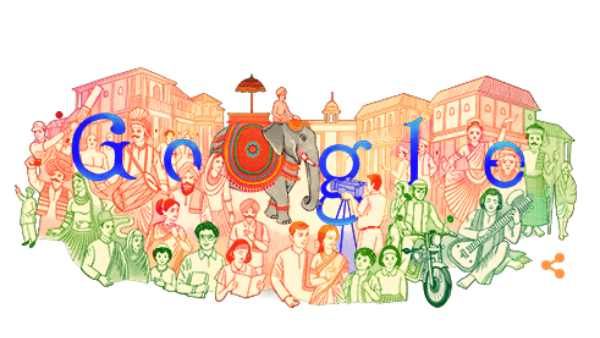 இந்தியாவின் பன்முகத்தன்மை...டூடுல் வெளியிட்டு கவுரவித்த கூகுள்