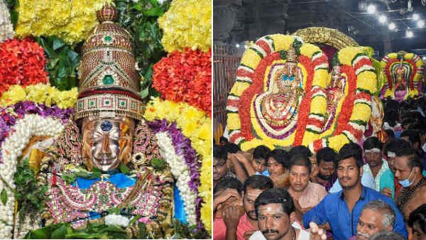 திருவண்ணாமலை திருவூடல் திருவிழா: நந்திக்கு தரிசனம் தந்த அண்ணாமலையார் - சூரியனுக்கும் காட்சி