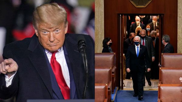 வரலாற்று நிகழ்வு.. அமெரிக்க அதிபர் டிரம்புக்கு எதிரான கண்டன தீர்மானம் நாடாளுமன்றத்தில் நிறைவேறியது!