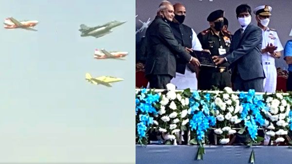 அட்டகாசமாக தொடங்கிய சர்வதேச விமான கண்காட்சி ... 83 தேஜஸ் விமானங்களை வாங்குவதற்காக ஒப்பந்தம்!