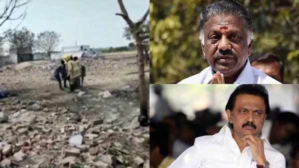 பட்டாசு ஆலை வெடி விபத்து: ஓ.பன்னீர் செல்வம், மு.க.ஸ்டாலின் இரங்கல்!