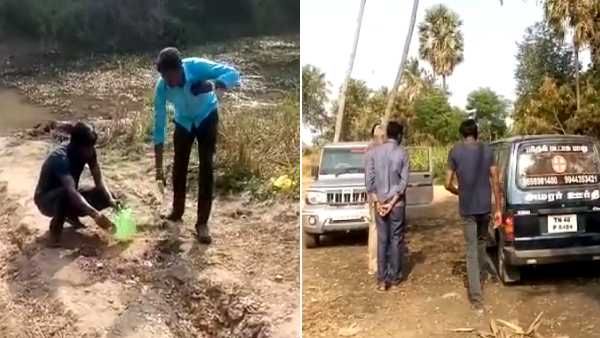 திருச்சி அருகே காவிரி கரையோரம் கல்லூரி மாணவர் அடித்துக் கொலை.. பதற்றம்