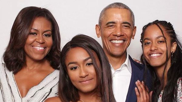 என்னை எப்போதும் சிரிக்க வைப்பது இந்த பெண்கள்தான்.. காதலர் தினத்தில் சிலிர்த்து நெகிழ்ந்த ஒபாமா