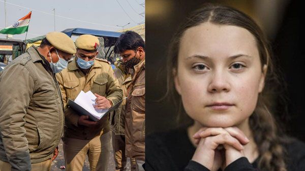 சுற்றுச்சூழல் ஆர்வலர் கிரெட்டா துன்பெர்க் வெளியிட்ட டுவீட்.. டெல்லி போலீஸ் வழக்கு பதிவு