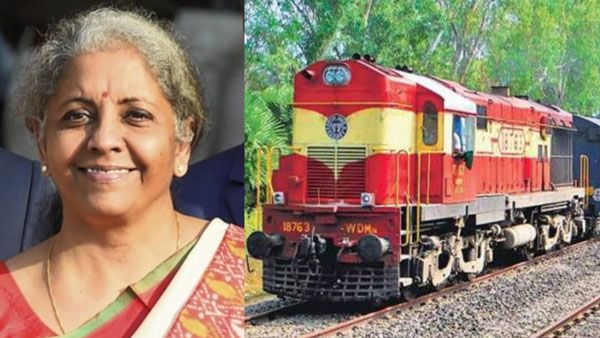 ரயில்வேக்கு ரூ.1.15 லட்சம் கோடி.. உருவாகிறது தேசிய ரயில் திட்டம்..நிர்மலா சீதாராமன் அதிரடி அறிவிப்பு