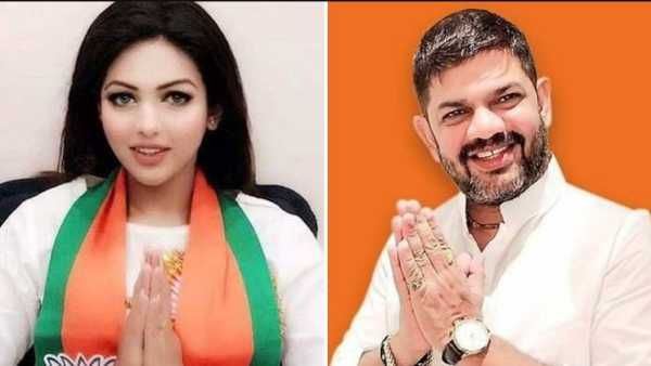 பாஜக மூத்த தலைவர் ராகேஷ் சிங் சதி- போதை பொருளுடன் பிடிபட்ட பாஜக இளைஞரணி பொதுச்செயலாளர் பமீலா பகீர்