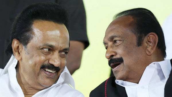 திமுக அணியில் மதிமுகவுக்கு 2 சீட்தான்.. வைகோ படு அப்செட்.. மகன் துரை வையாபுரி போட்டி?