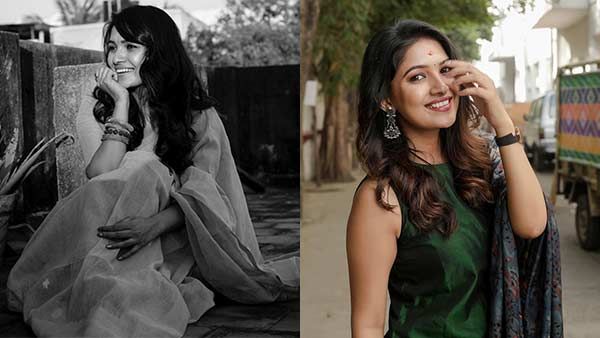 கருப்பு வெள்ளையில் .. கலக்கல் தேவதையாக.. வாணி போஜன்!