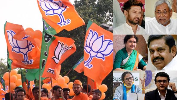 சசிகலா- எடப்பாடியார்; மமதா- கங்குலி; நிதிஷ்- சிராக் பாஸ்வான். உள்ளூர் தலைகளை மோதவிடும் பாஜக பாணி