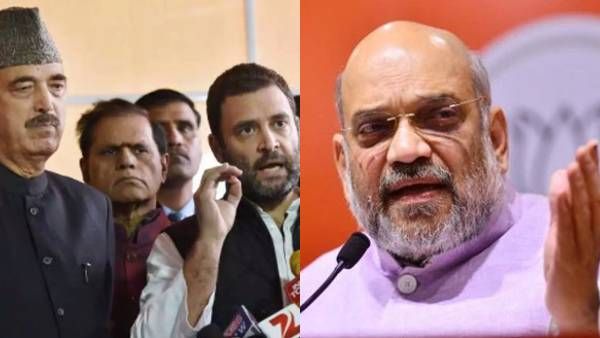 குலாம்நபி ஆசாத், கபில்சிபல்.. செங்குத்து பிளவுக்கு தயாராகிறது காங்.? பலிக்கிறது அமித்ஷா ஆருடம்?