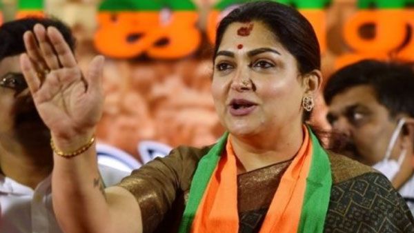 பழுது பார்க்க முடியாத அளவுக்கு சேதமாகி விட்டது... அதை மறந்து விடலாம் - குஷ்பு யாரை சொல்கிறார்