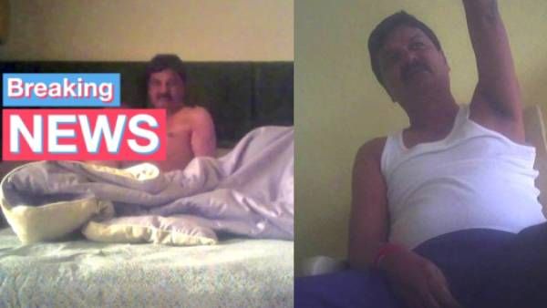 இளம் பெண்ணுடன் கெஸ்ட் ஹவுசில்.. கர்நாடக அமைச்சரின் 