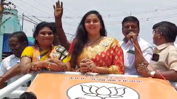 ஹாய் மச்சான்ஸ்.. காய்ஞ்ச மண்ணு பச்ச மண்ணா மாறணுமா? - நமீதா 'கூல்' பிரசாரம்