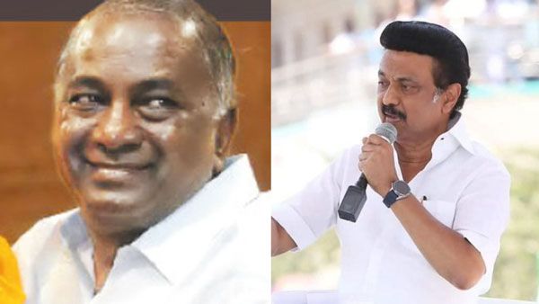 சேலத்தில் ஸ்டாலினை சந்தித்த கோவை தங்கம்,, திமுகவில் மீண்டும் இணைந்தார்