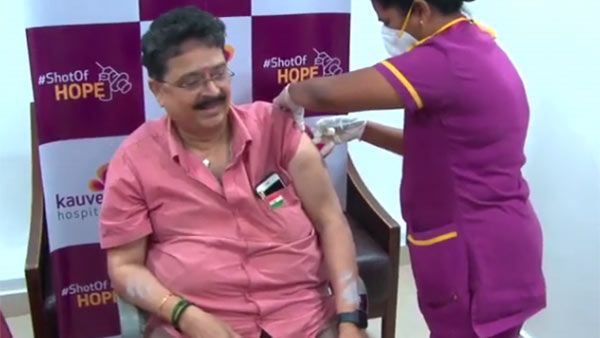 நமக்கானதல்ல.. நம்மை சுற்றி இருப்பவர்களுக்கானது - கொரோனா தடுப்பூசி குறித்து எஸ்.வி.சேகர்