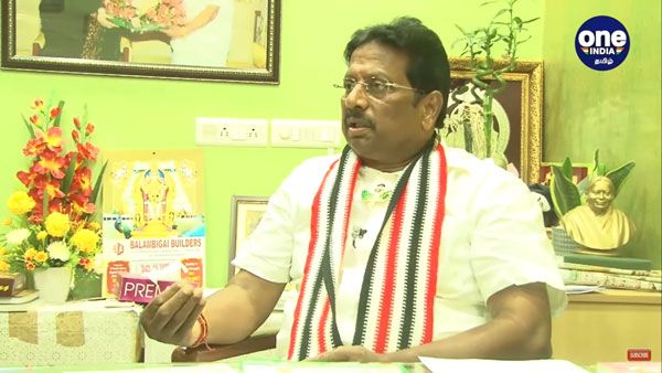 Exclusive: எனக்கு போட்டியே இல்லை.. சோழிங்கநல்லூர் தொகுதி அதிமுக வேட்பாளர் கந்தன் பேட்டி