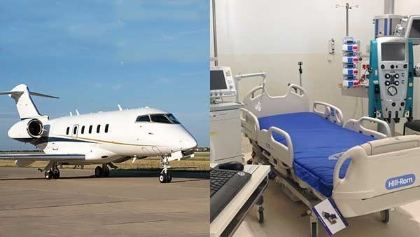 ஆக்ஸிஜன் தட்டுப்பாடு எதிரொலி... சிகிச்சைக்காக தனி விமானத்தில் சென்னைக்கு வந்த குஜராத் தொழிலதிபர்..!