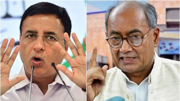 காங்கிரஸ் தலைவர்கள் ரன்தீப் சுர்ஜிவாலா, திக்விஜய் சிங்கிற்கு கொரோனா