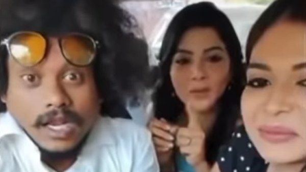காருக்குள்ள ரெண்டு பாப்பா ....புகழ் வெளியிட்ட வீடியோ.. காண்டான ரசிகர்கள்!