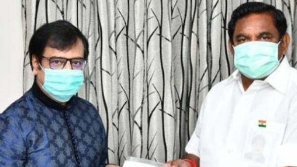 விவேக் விரைவில் குணமடைந்து வீடு திரும்ப இறைவனை பிரார்த்திக்கிறேன் - முதல்வர் பழனிச்சாமி ட்வீட்
