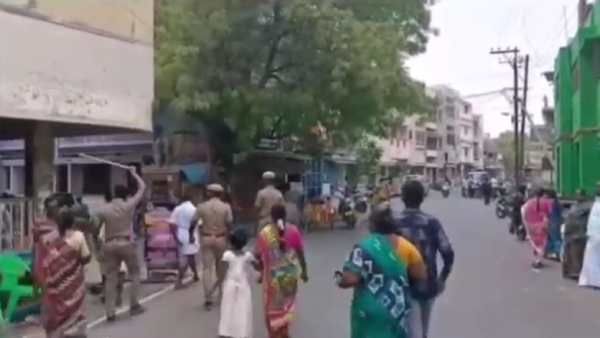 அரவக்குறிச்சி தொகுதி பள்ளபட்டி வாக்குசாவடியில் திமுக-பாஜகவினரிடையே மோதல்.. பதற்றம்